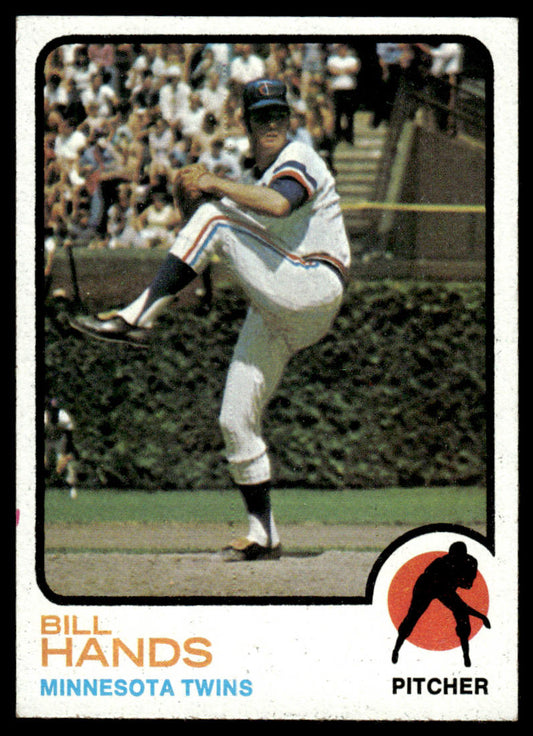 1973 Topps Baseball #555 - Bill Hands - EXMT