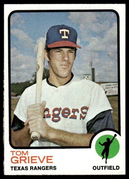 1973 Topps Baseball #579 - Tom Grieve - EXMT