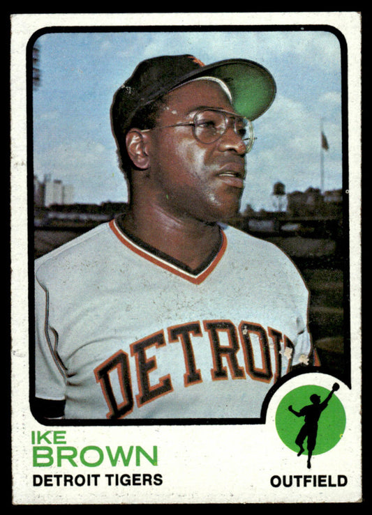 1973 Topps Baseball #633 - Ike Brown - EXMT