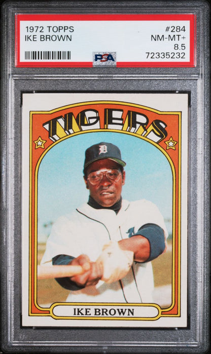 1972 Topps Baseball #333 - Steve Barber - PSA 8.5 - NMMT+