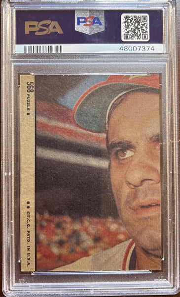 1972 Topps Baseball #568 - Juan Marichal IA - PSA 8