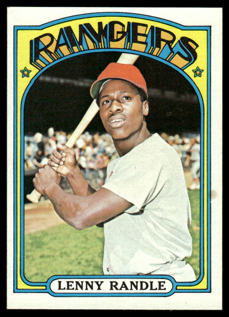 1972 Topps Baseball #737 - Lenny Randle RC - EXMT