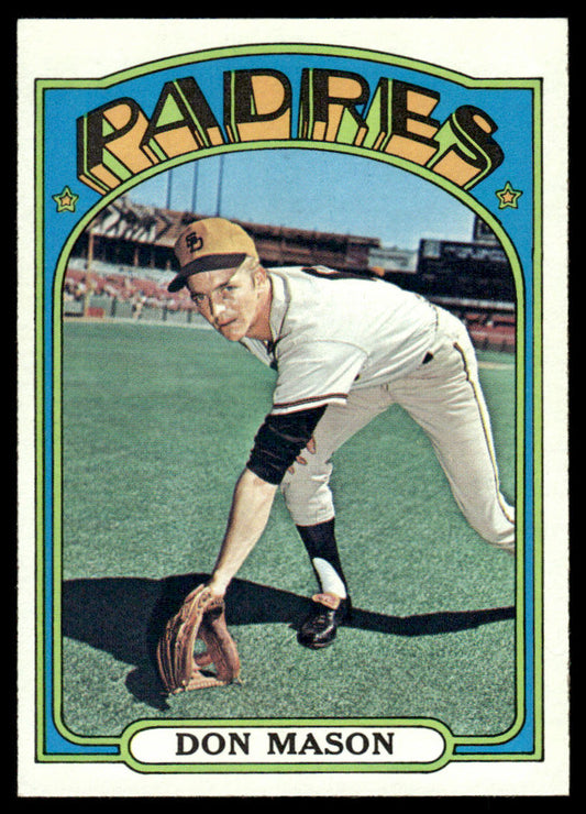 1972 Topps Baseball #739 - Don Mason - NM