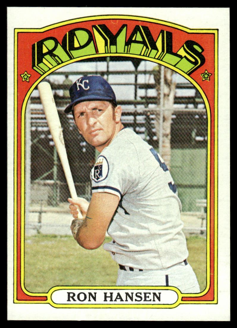 1972 Topps Baseball #763 - Ron Hansen - NM