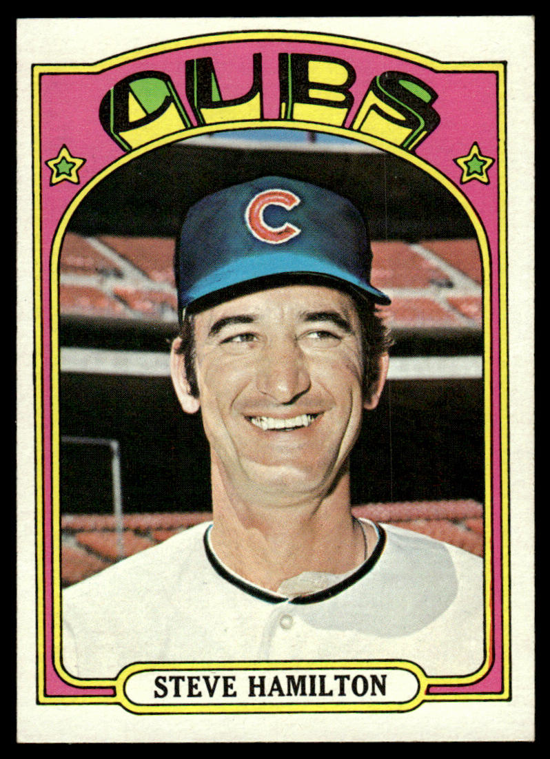 1972 Topps Baseball #766 - Steve Hamilton - NM