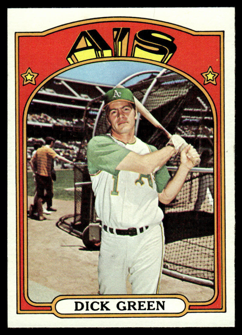 1972 Topps Baseball #780 - Dick Green - NMMT