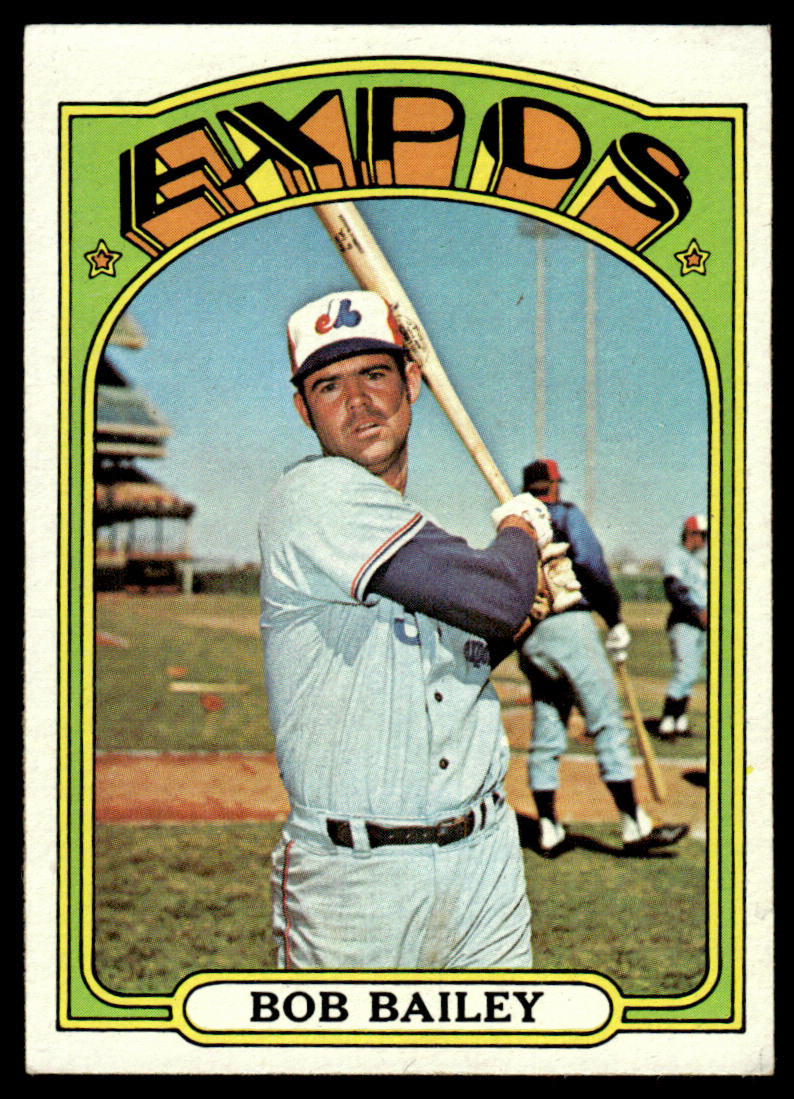 1972 Topps Baseball #526 - Bob Bailey - NM