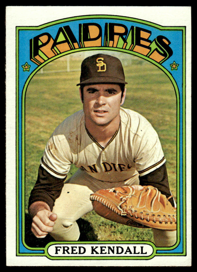 1972 Topps Baseball #532 - Fred Kendall RC - EXMT