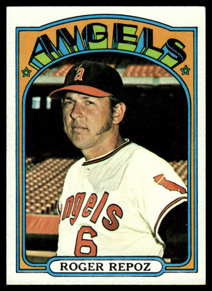 1972 Topps Baseball #541 - Roger Repoz - EXMT