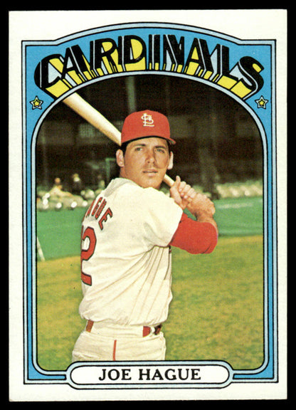 1972 Topps Baseball #546 - Joe Hague - EXMT