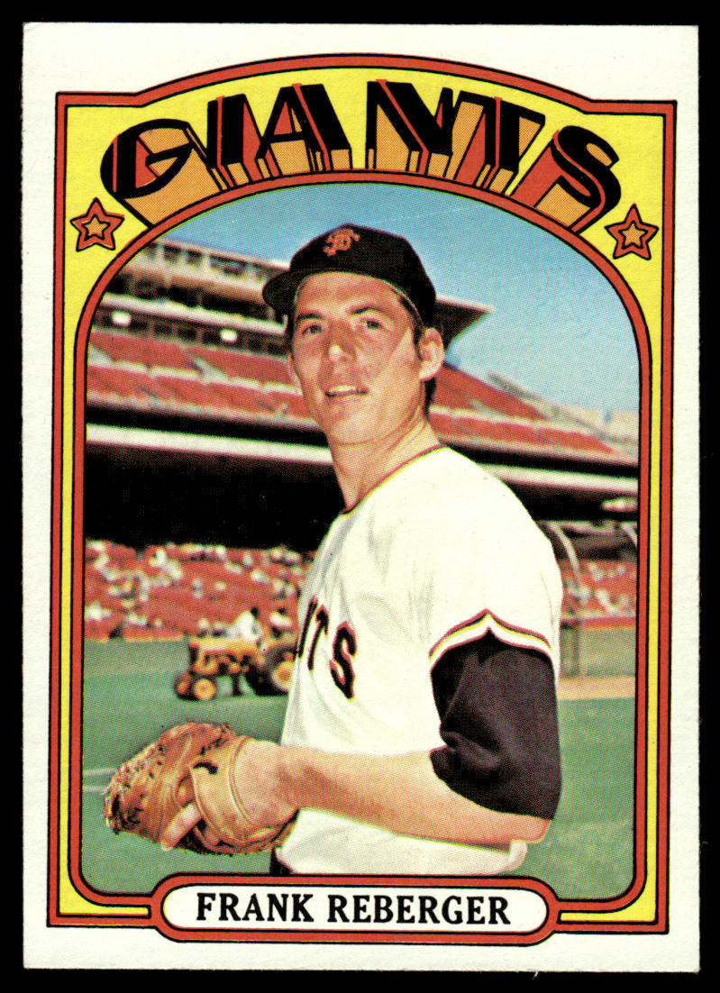 1972 Topps Baseball #548 - Frank Reberger - NM
