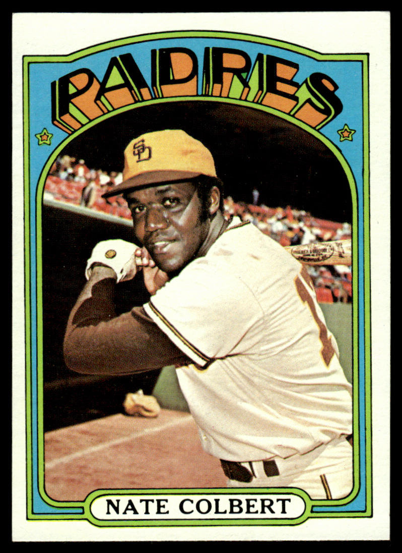 1972 Topps Baseball #571 - Nate Colbert - EXMT