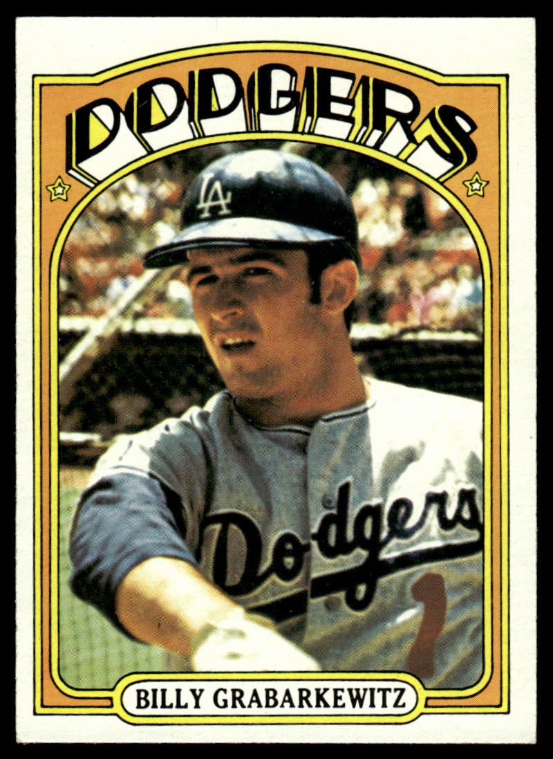 1972 Topps Baseball #578 - Billy Grabarkewitz - NM