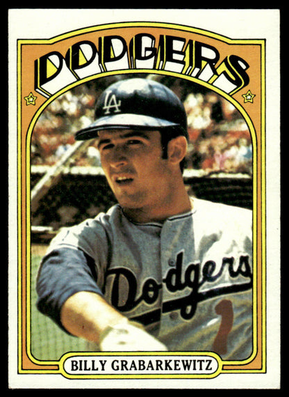 1972 Topps Baseball #578 - Billy Grabarkewitz - NM
