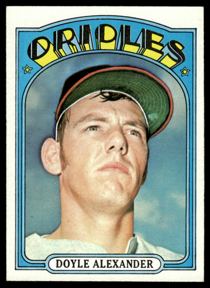 1972 Topps Baseball #579 - Doyle Alexander RC - NM