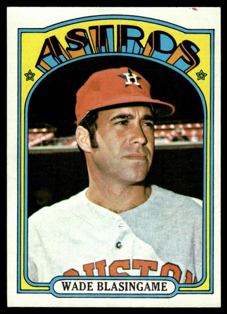 1972 Topps Baseball #581 - Wade Blasingame - NM