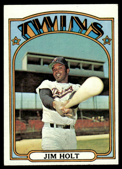 1972 Topps Baseball #588 - Jim Holt - EX