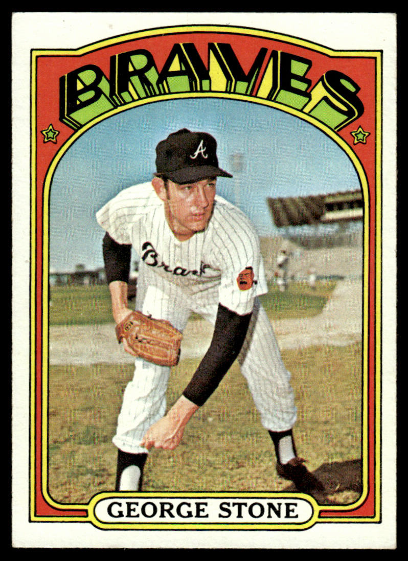 1972 Topps Baseball #601 - George Stone - NM