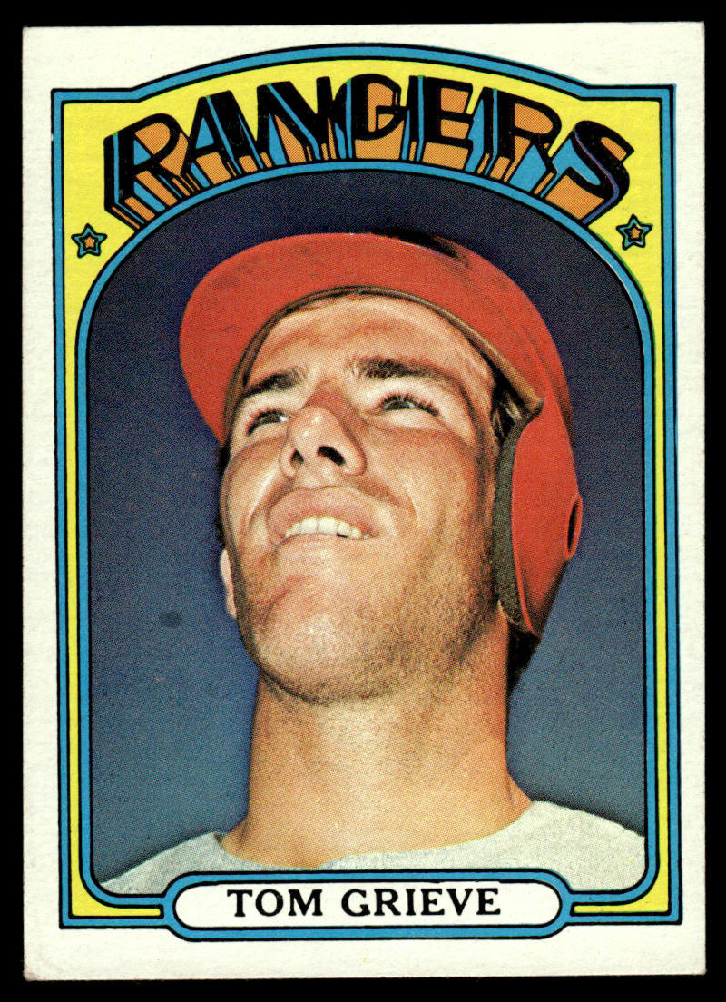 1972 Topps Baseball #609 - Tom Grieve - EXMT