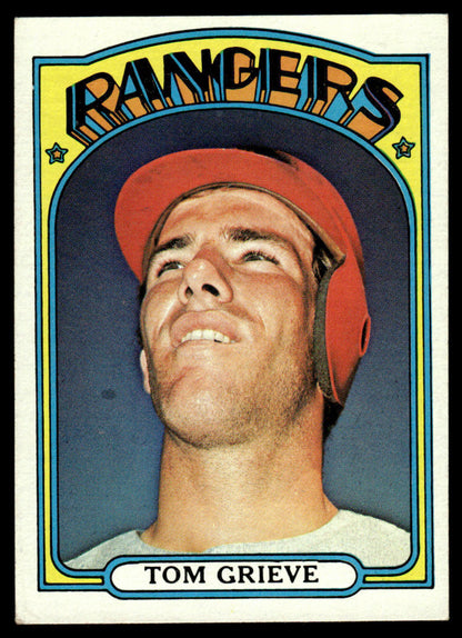 1972 Topps Baseball #609 - Tom Grieve - EXMT