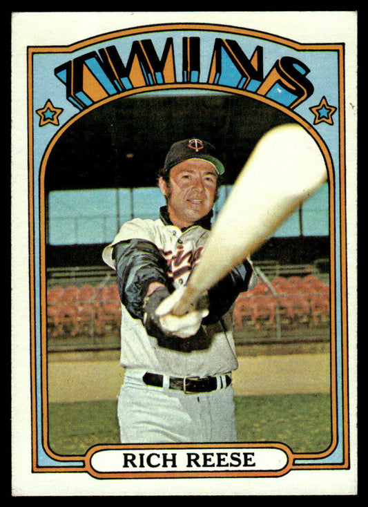 1972 Topps Baseball #611 - Rich Reese - EX