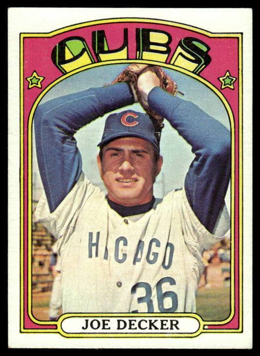 1972 Topps Baseball #612 - Joe Decker - EXMT