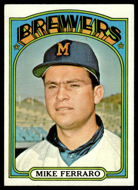 1972 Topps Baseball #613 - Mike Ferraro - NM