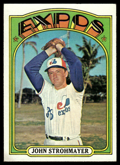 1972 Topps Baseball #631 - John Strohmayer - EXMT