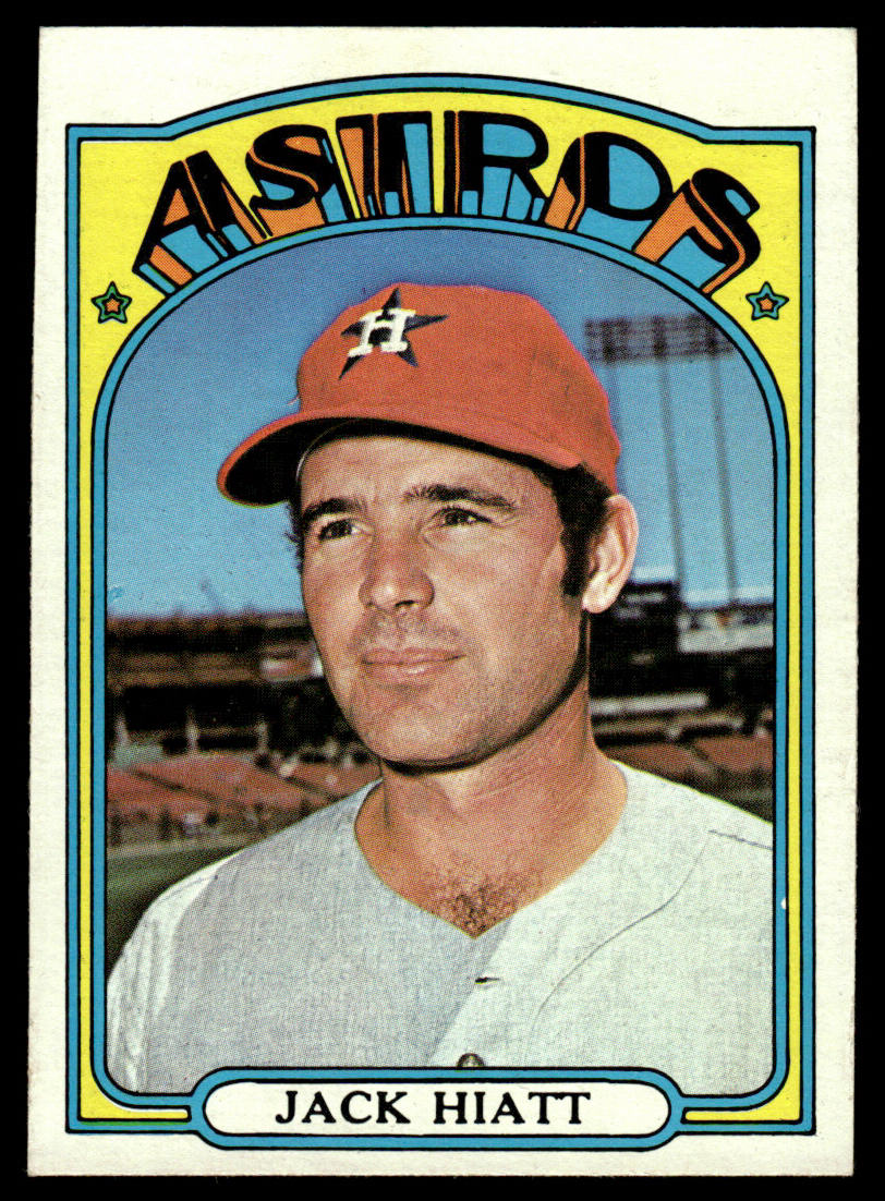1972 Topps Baseball #633 - Jack Hiatt - EXMT