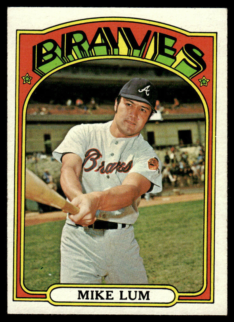 1972 Topps Baseball #641 - Mike Lum - EXMT
