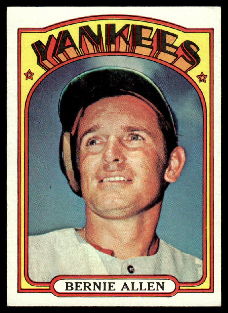 1972 Topps Baseball #644 - Bernie Allen - EXMT