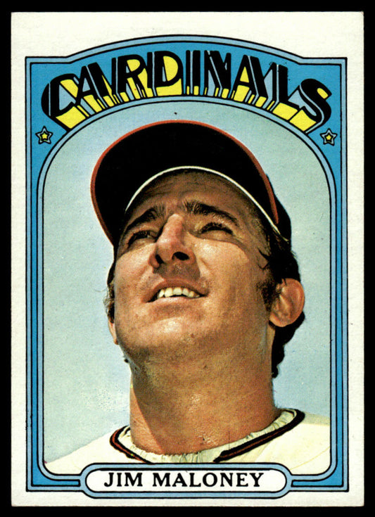1972 Topps Baseball #645 - Jim Maloney - EXMT