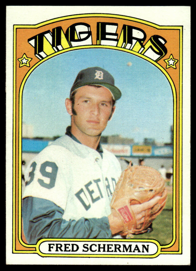 1972 Topps Baseball #6 - Fred Scherman - NMMT