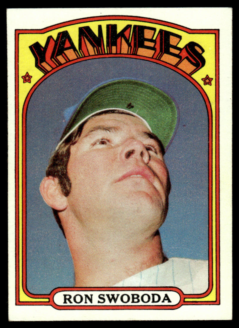 1972 Topps Baseball #8 - Ron Swoboda - NM