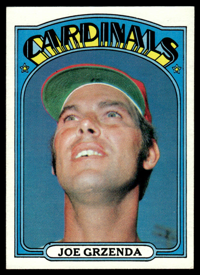 1972 Topps Baseball #13 - Joe Grzenda - NM
