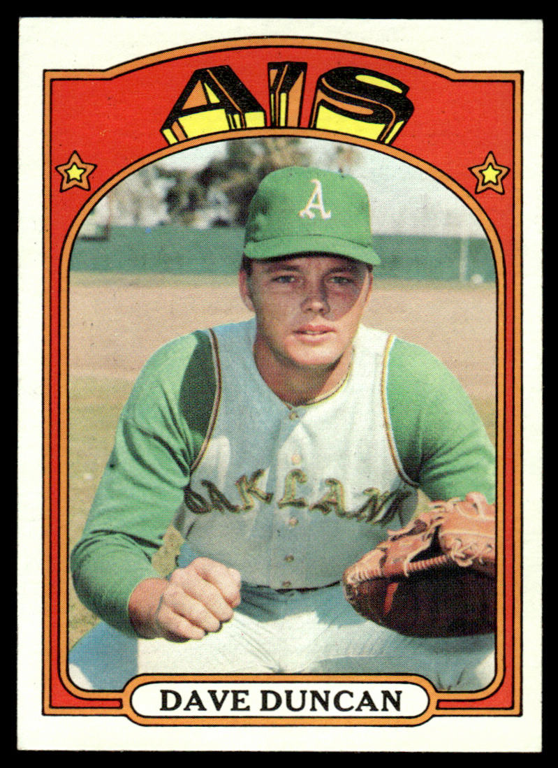 1972 Topps Baseball #17 - Dave Duncan - NM