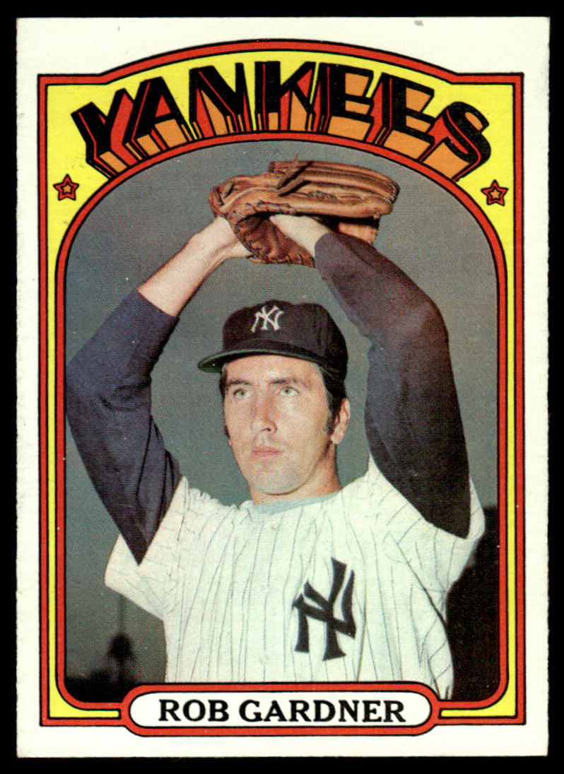 1972 Topps Baseball #22 - Rob Gardner - NM