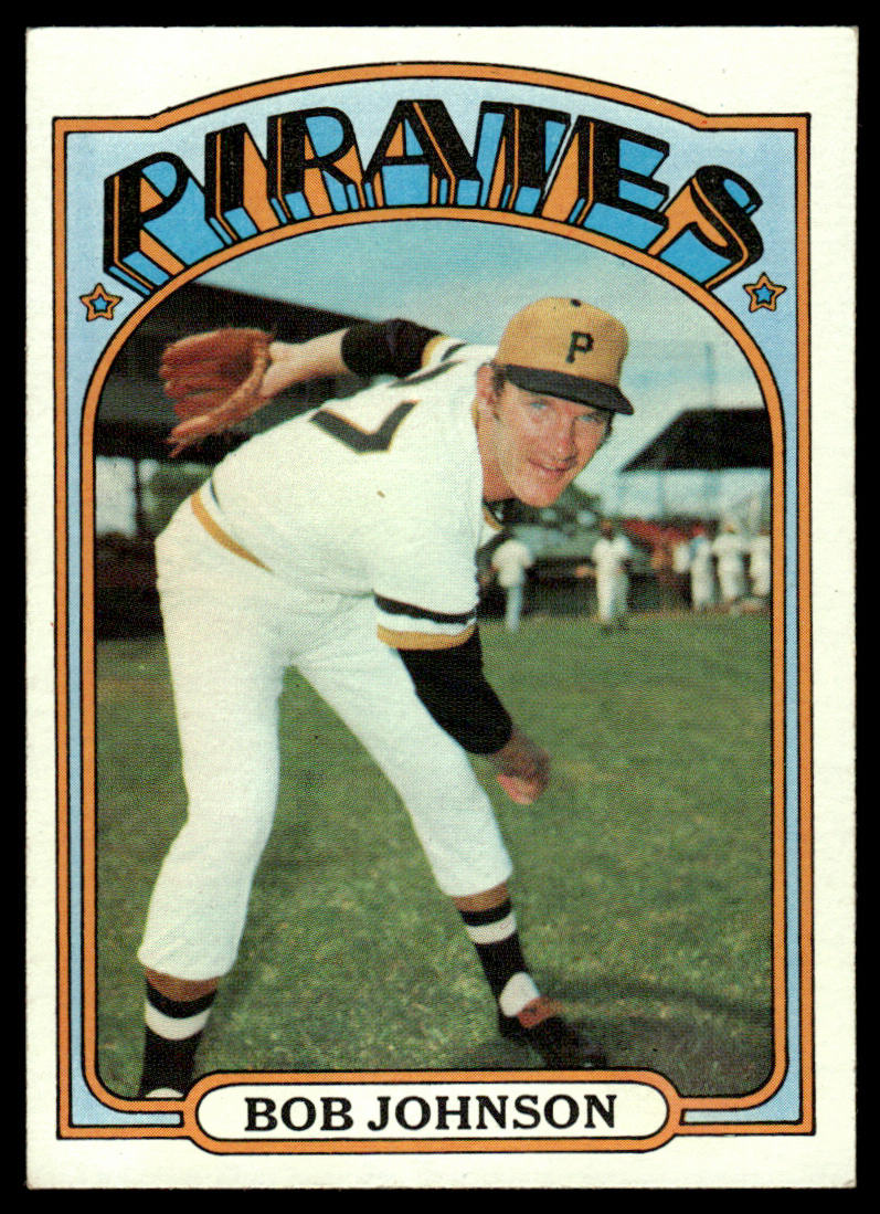 1972 Topps Baseball #27 - Bob Johnson - NM