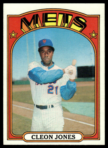 1972 Topps Baseball #31 - Cleon Jones - NM