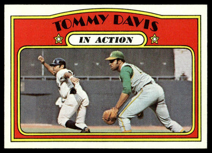 1972 Topps Baseball #42 - Tommy Davis IA - NM