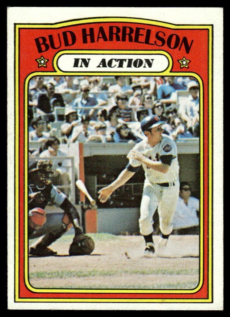 1972 Topps Baseball #54 - Bud Harrelson IA - EXMT