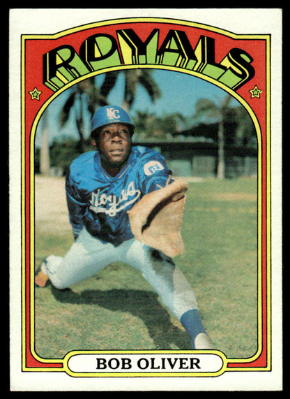 1972 Topps Baseball #57 - Bob Oliver - NM