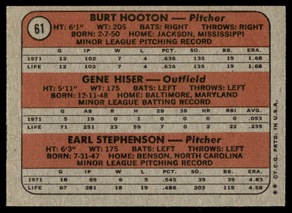1972 Topps Baseball #61 - Cubs 1972 Rookie Stars - NM