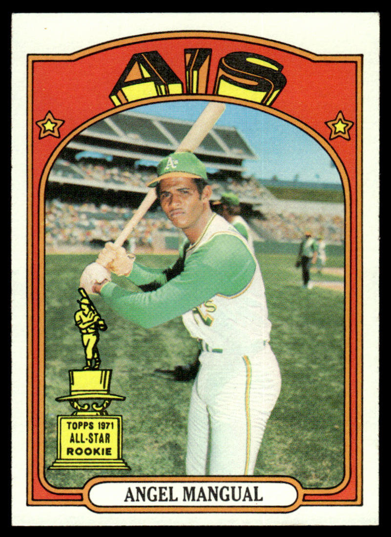 1972 Topps Baseball #62 - Angel Mangual - NM
