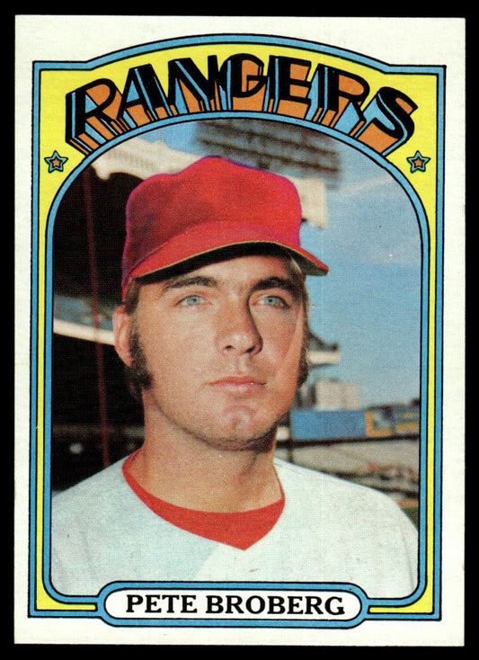 1972 Topps Baseball #64 - Pete Broberg RC - NM