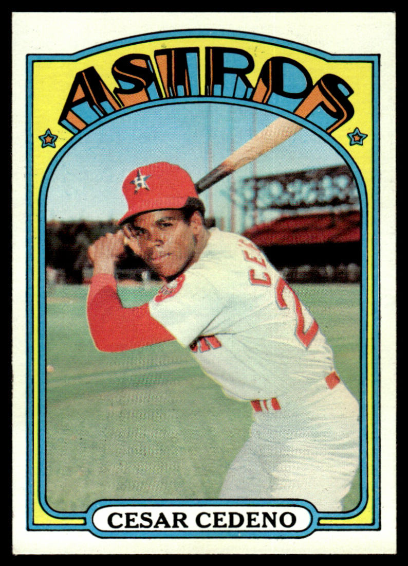 1972 Topps Baseball #65 - Cesar Cedeno - NM