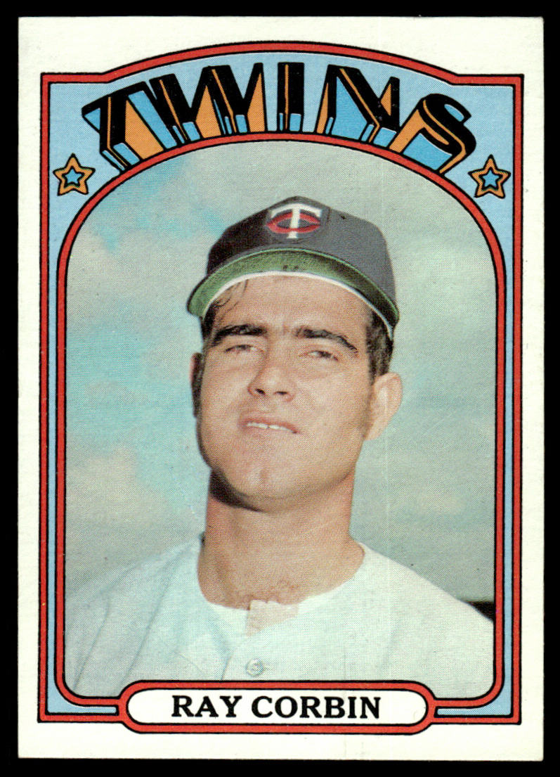 1972 Topps Baseball #66 - Ray Corbin RC - NMMT