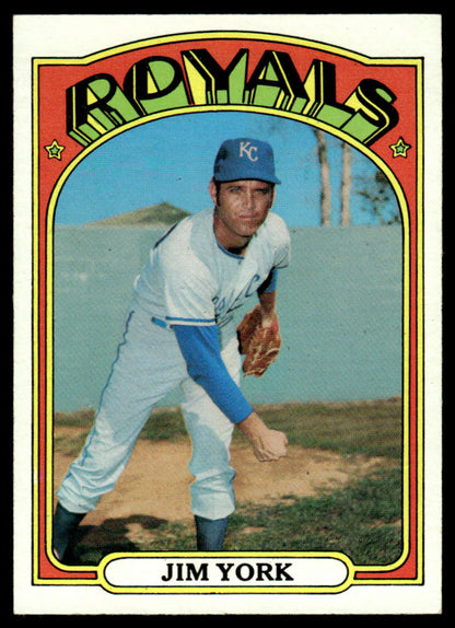 1972 Topps Baseball #68 - Jim York RC - NMMT