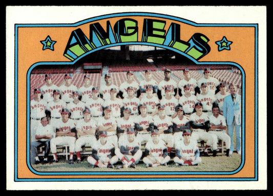 1972 Topps Baseball #71 - California Angels - NMMT