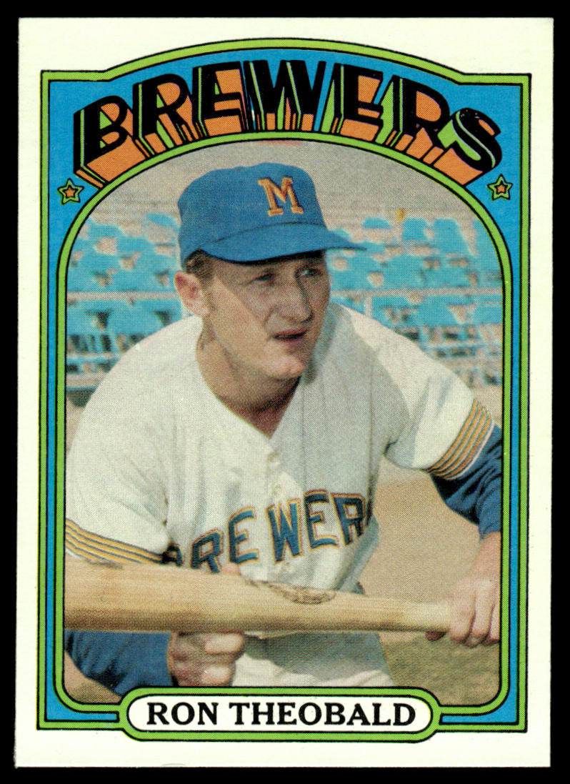 1972 Topps Baseball #77 - Ron Theobald RC - NMMT